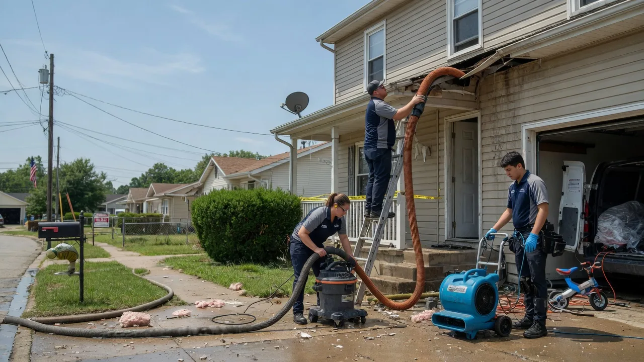 Water Damage Restoration in Santa Fe, TN near me